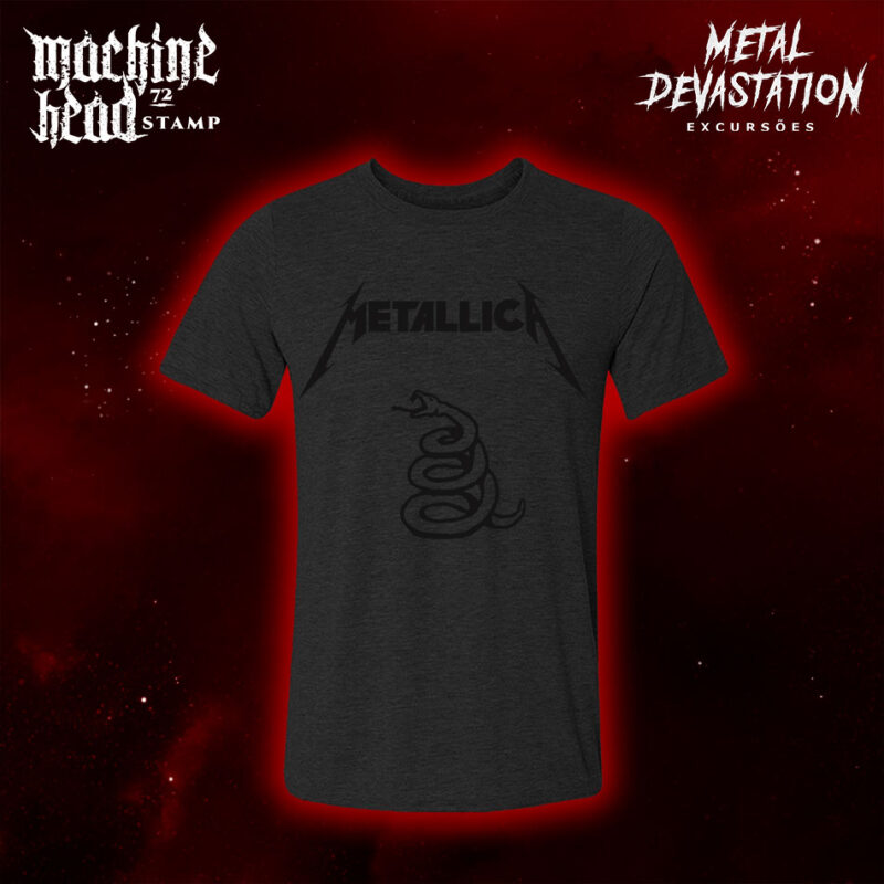 Camiseta Metallica Black Album
