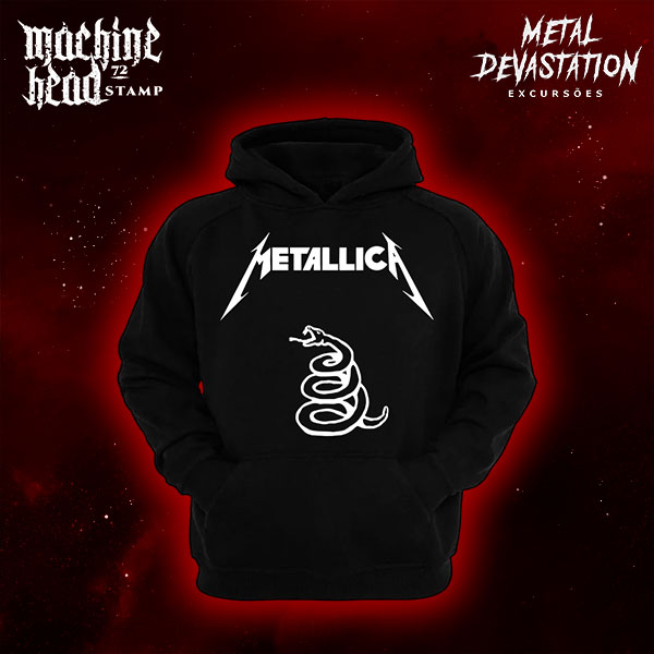 Moletom Metallica Black Album